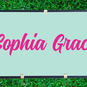 Custom Name Decal for Summer Camp Trunk, Car, or Laptop