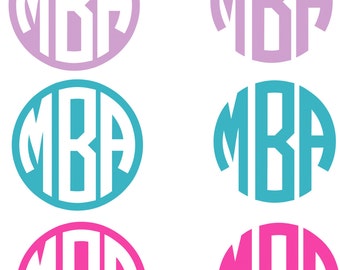 Circle Monogram