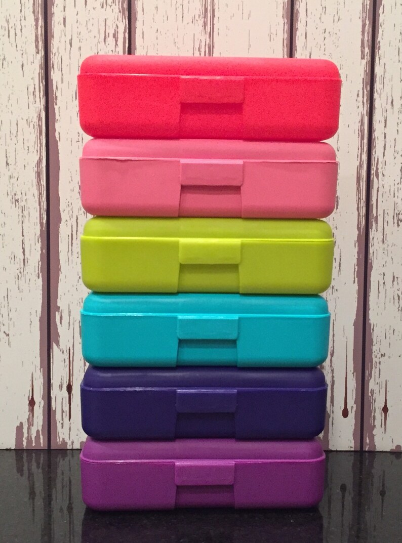Personalized Pencil Box/ Custom Supply Boxes for Girls Back to Etsy