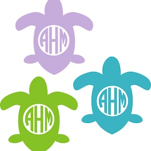 Monogram SeaTurtle