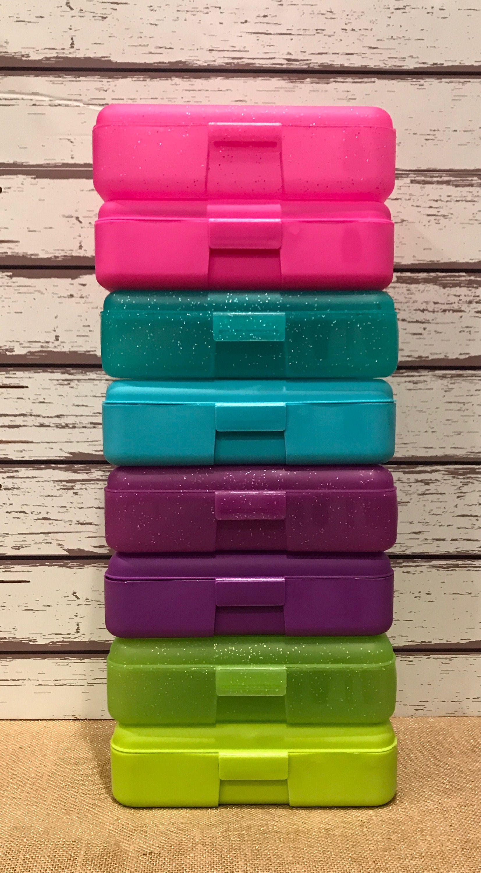 Personalized Pencil Box. School Supply Box. Back to School. Etsy