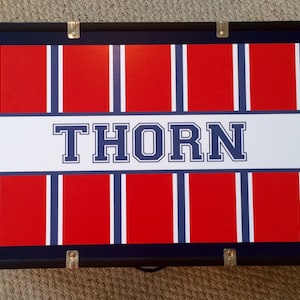 Custom Camp Trunk for Boys