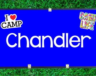 Camp sticker.  Summer Camp decal.  Boys sticker.  Girls sticker.