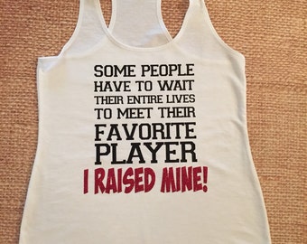 Fabulous Mom tank raised Favorite Player