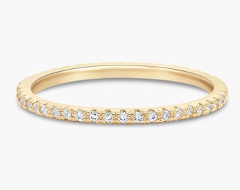 Ultra Thin Full Eternity Band - Gold - FULL Band
