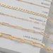 Custom Gold Filled Chain Choker Necklace - Choose your own chain, beaded chain, satellite chain, bar chain, curb chain, paperclip chain,