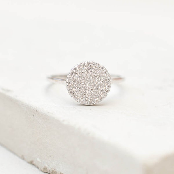 Disc Ring Etsy