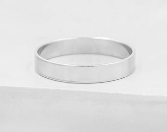 3.5mm Stacker - Sterling Silver | Thick Silver Ring | Sterling Silver Stacking Ring | Gold Filled Ring | Stackable Rings | Pinky Ring