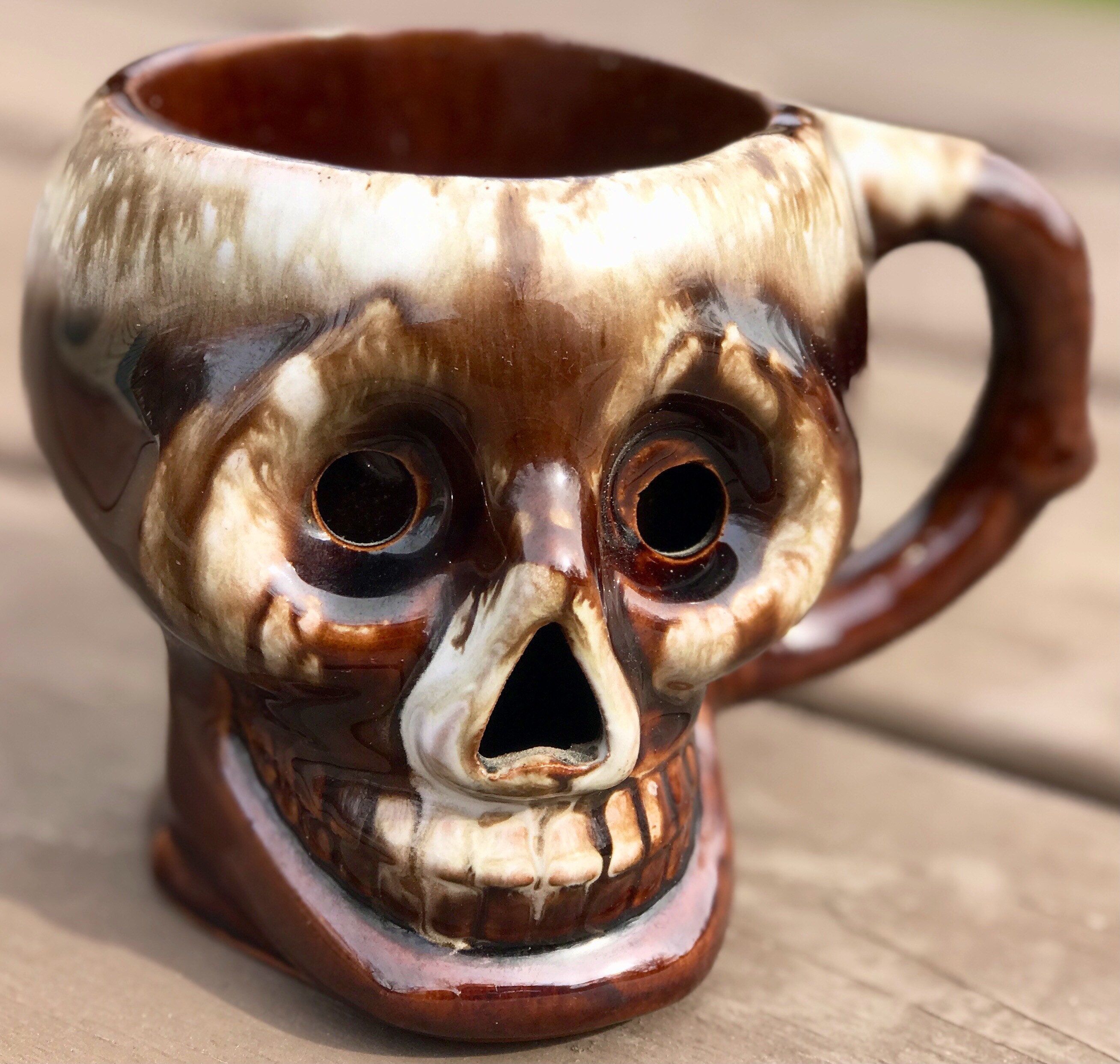 Skull Tiki Mug - Etsy Skull Tiki Mug - Etsy
