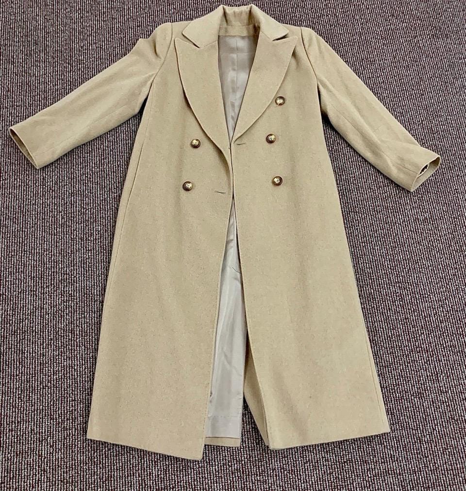 Women's 6 Vtg Jacobson's 100% Camel Hair Coat Jacket Made in Women's 6 Vtg Jacobson's 100% Camel Hair Coat Jacket Made in