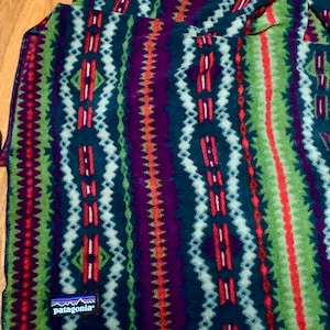 Patagonia full print synchilla blanket outlet