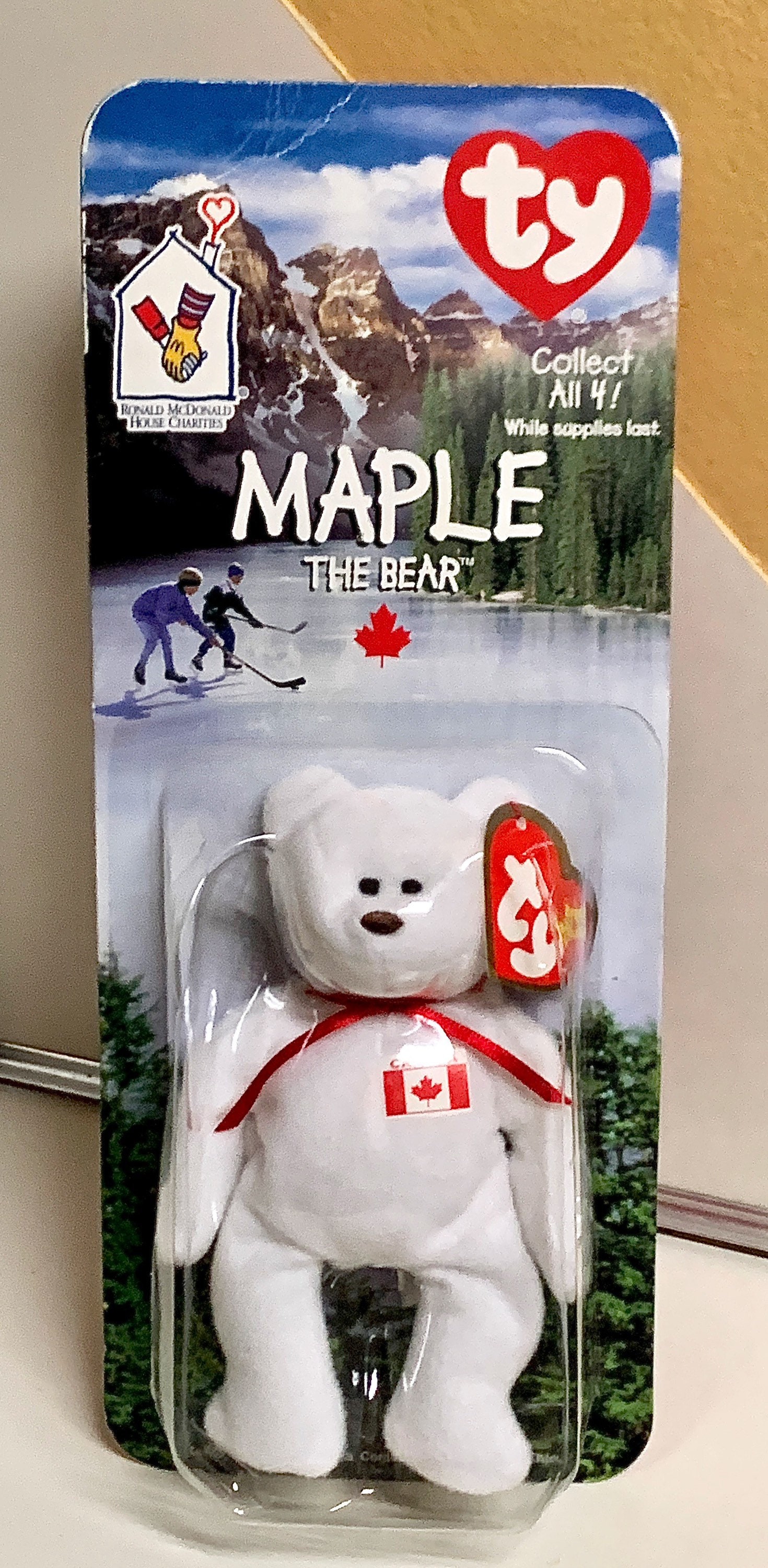 Mcdonald's maple the bear beanie baby value discount