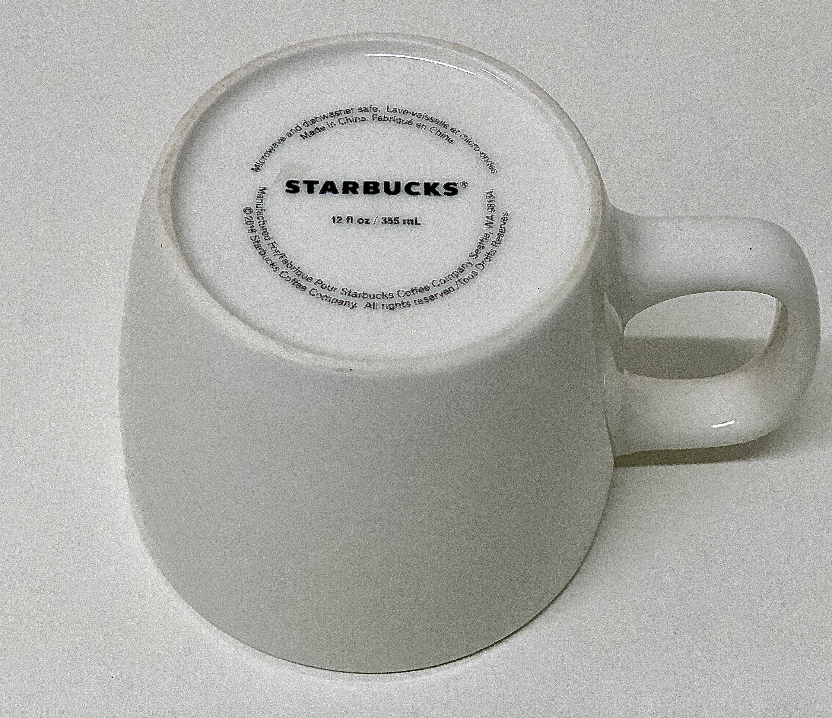 Tazza in porcellana di Starbuck (Starbucks-1-2-3) - Cina Tazza in