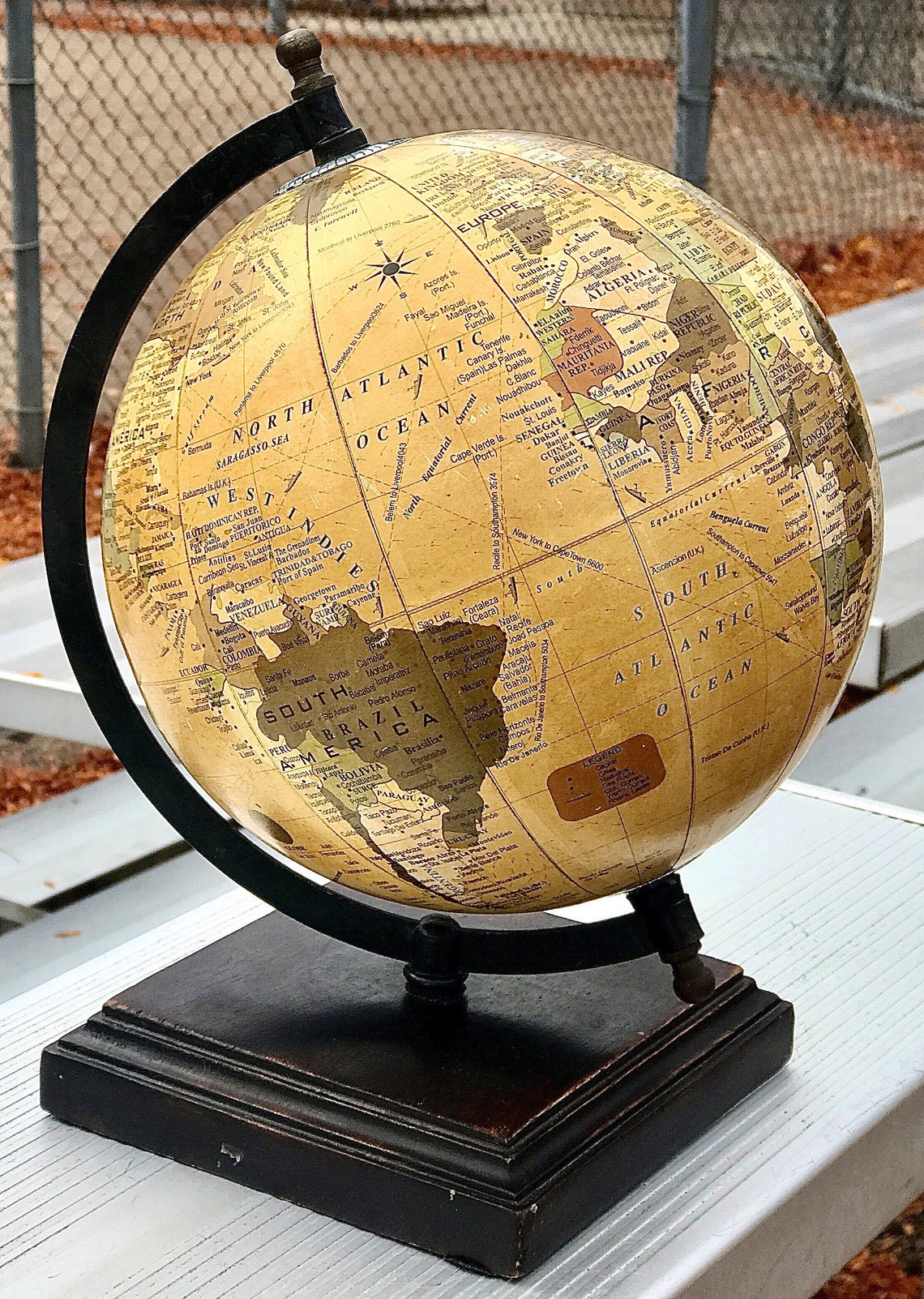 Vintage Copyrighted Government of India Replica Old World Style 8 Beige