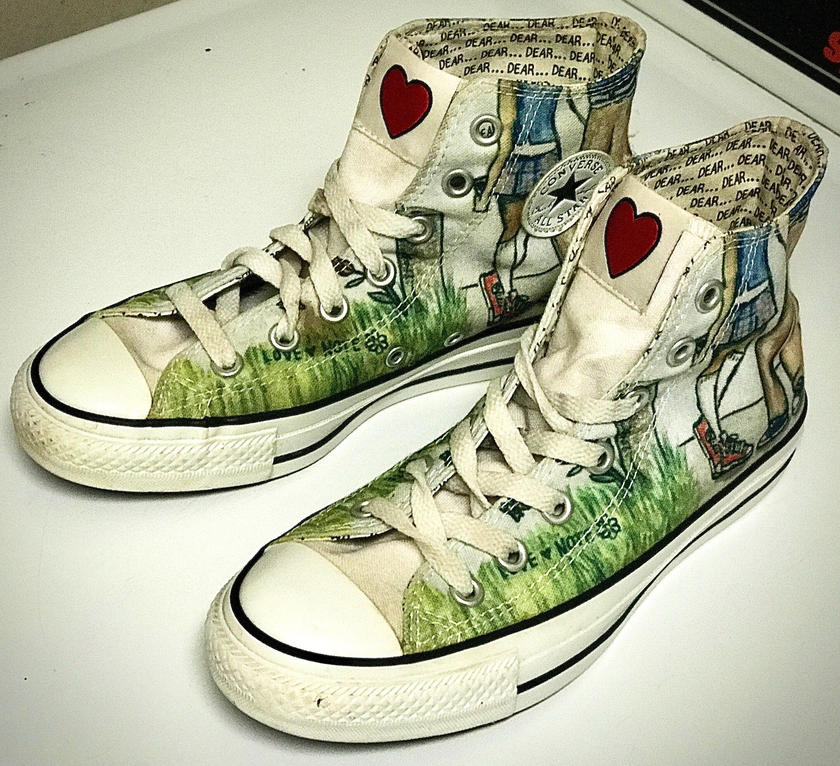 Love cheap note converse