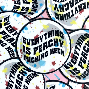 Peachy Jawbreaker Sticker