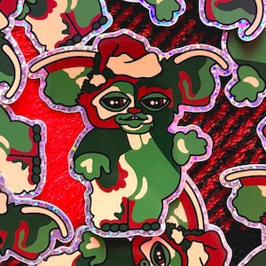 Holiday Gizmo Sticker