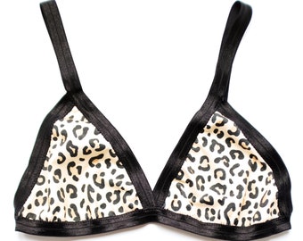 cow print bralette