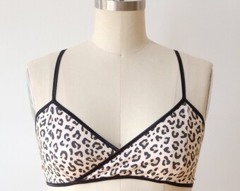 cow print bralette