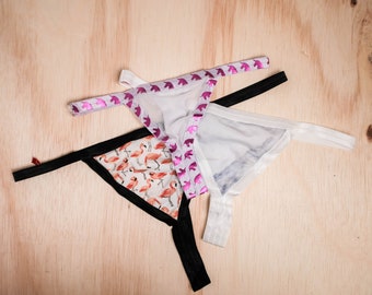 Mystery Undies, The Pretty Pink Pouch Undies, surprise underwear, gift for yourself, quirky undies, pretty lingerie, WHAT A SURPRISE