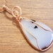 Dendritic Opal Wire Wrapped Pendant Jewelry - Merlinite Copper Wire Wrap Pendant Necklace Jewelry - Dendritic Agate Pendant