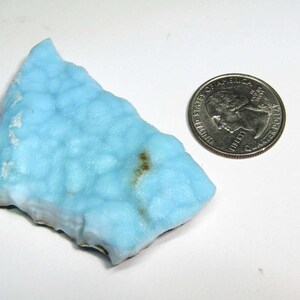 Blue Aragonite Specimen, Raw Blue Aragonite Crystal Cluster, Blue Aragonite Mineral, Natural Crystal Cluster Specimen Aragonite #2