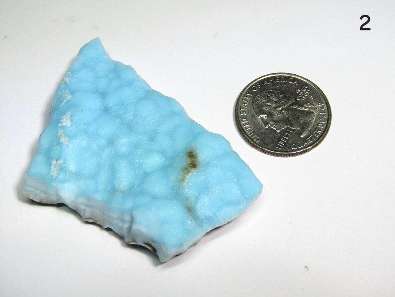 Blue Aragonite Specimen, Raw Blue Aragonite Crystal Cluster, Blue Aragonite Mineral, Natural Crystal Cluster Specimen Aragonite #2
