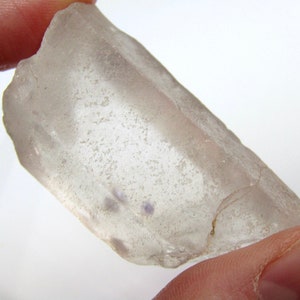 Fluorite included Quartz, Raw Fluorite Quartz Crystal Specimen from Madagascar, Very Rare Quartz Crystal