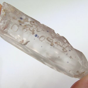 Fluorite included Quartz, Raw Fluorite Quartz Crystal Specimen from Madagascar, Very Rare Quartz Crystal