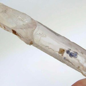 Fluorite included Quartz, Raw Fluorite Quartz Crystal Specimen from Madagascar, Very Rare Quartz Crystal