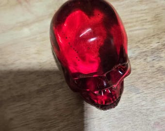 Resin Skull Collection | Choose Your Design: Goth Decor, Halloween Centerpiece, Art Sculpture