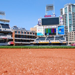 Baseball Field Major League Petco Park San Diego Padres Western Metal Supply California Photography Digital Download