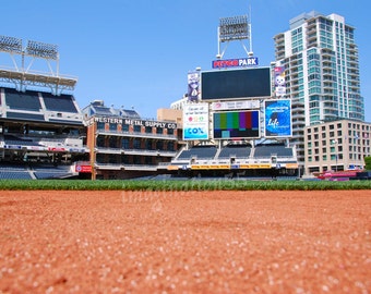 Baseball Field Major League Petco Park San Diego Padres Western Metal Supply California Photography Digital Download