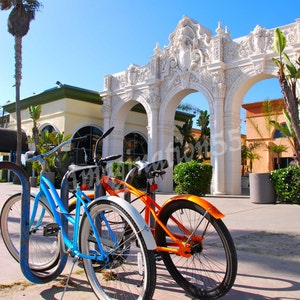 San Diego California Mission Bay Mission Beach Belmont Park Bike Photography Digital Download