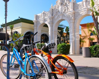 San Diego California Mission Bay Mission Beach Belmont Park Bike Photography Digital Download