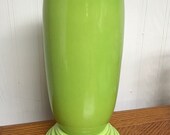 Fiesta Retired Chartreuse Millennium III 3 Vase Fiestaware