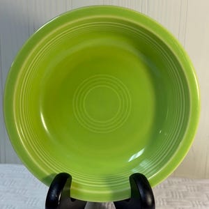 Fiesta Ware Chartreuse 19 oz. cereal or soup bowl Fiestaware post 86