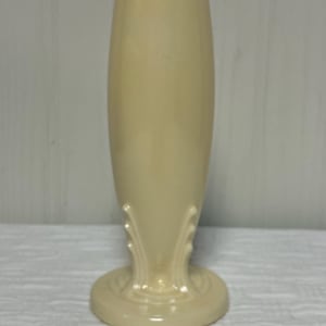 Vintage Fiesta Ware Old Ivory Bud Vase Fiestaware