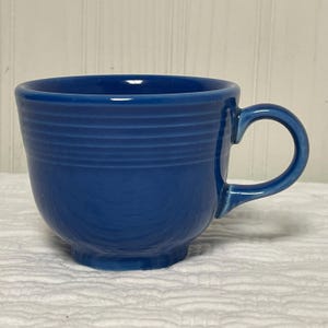 Fiesta Ware Sapphire Blue tea cup only Fiestaware 1996