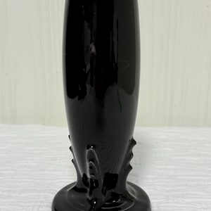 Retired Fiesta Ware classic black bud vase Fiestaware