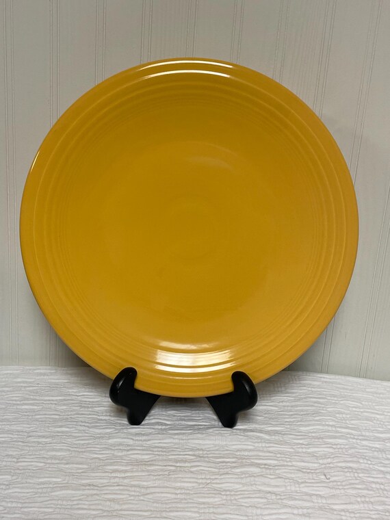 Yellow Vintage Fiesta Dinner Plates Vintage Fiesta Ware Fiesta