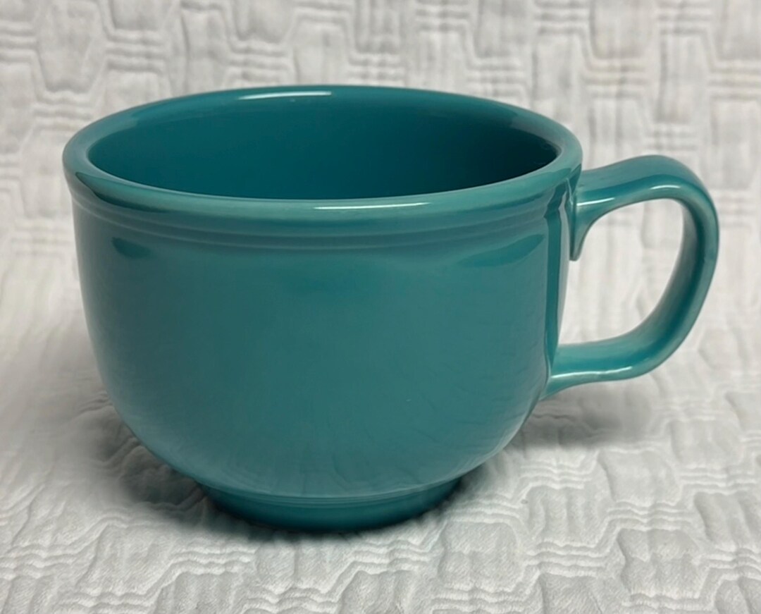 Fiestaware 18 Oz Jumbo Mugs – Set Of 4 Mixed Colors – Ceramic Soup Cups