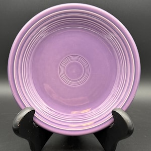 Fiesta Ware Lilac Purple 7" Salad plate Fiestaware post 1986 used