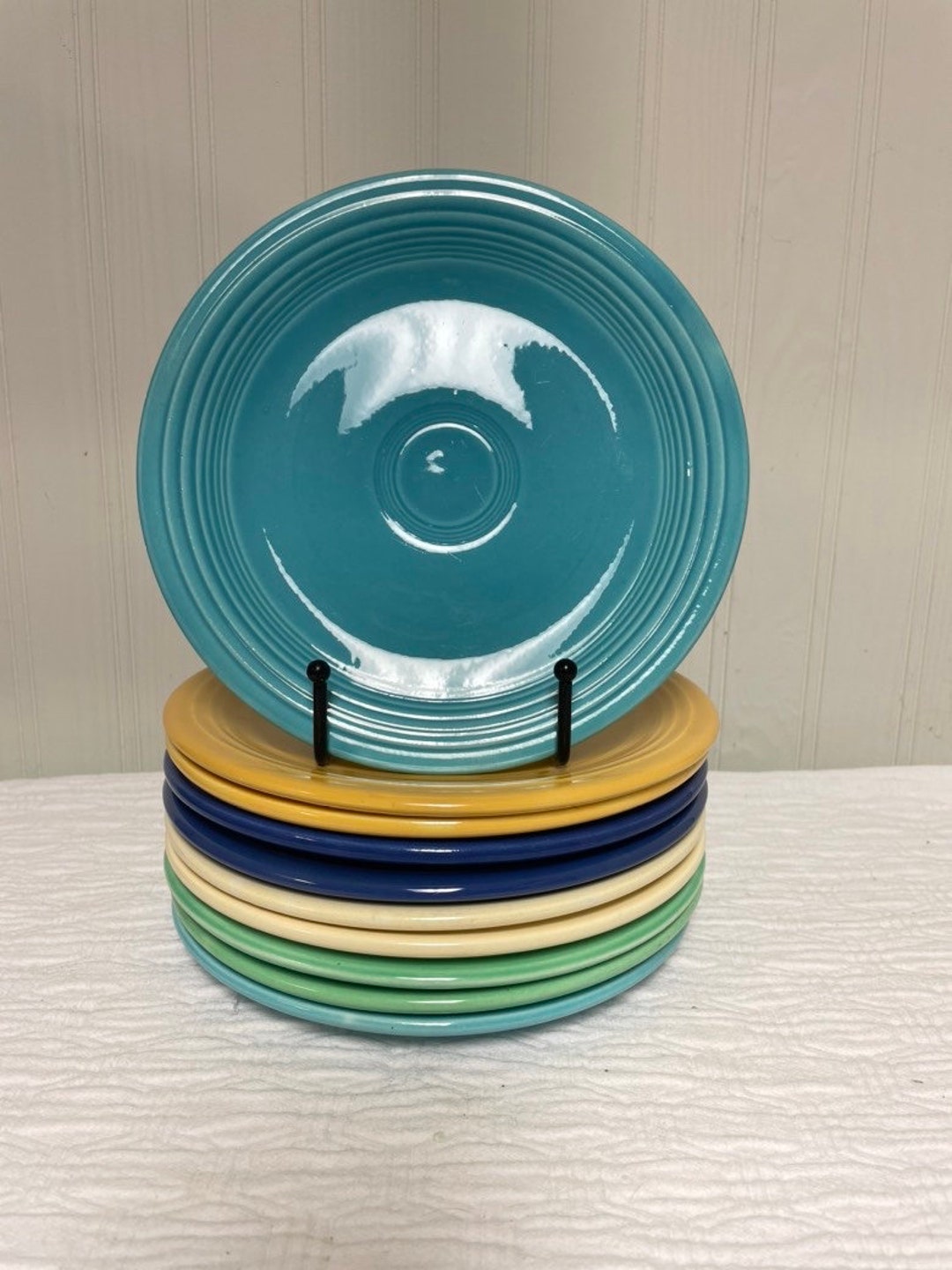 Vintage Fiesta Choice of Colors 7.5 Salad Plate Fiestaware Unmarked