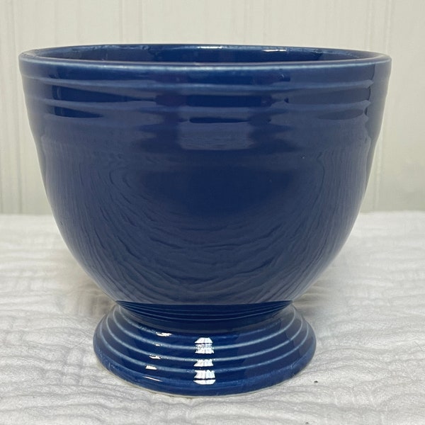 Fiesta Ware 18oz Latte Bistro Mug – Cobalt Blue – Homer Laughlin Pottery USA - View #2