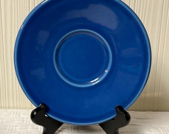 Fiesta Ware Jumbo Saucer for Mug/ Cup  retired Sapphire Blue Fiestaware Mate