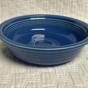 Fiesta Ware Sapphire Blue 19 Oz. Cereal or Soup Bowl Fiestaware 1996-7