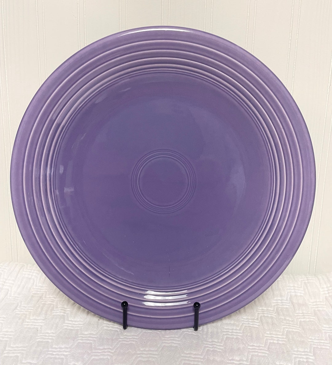 Fiestaware Lilac Purple Chop Platter Serving Plate 11 3/4 Etsy