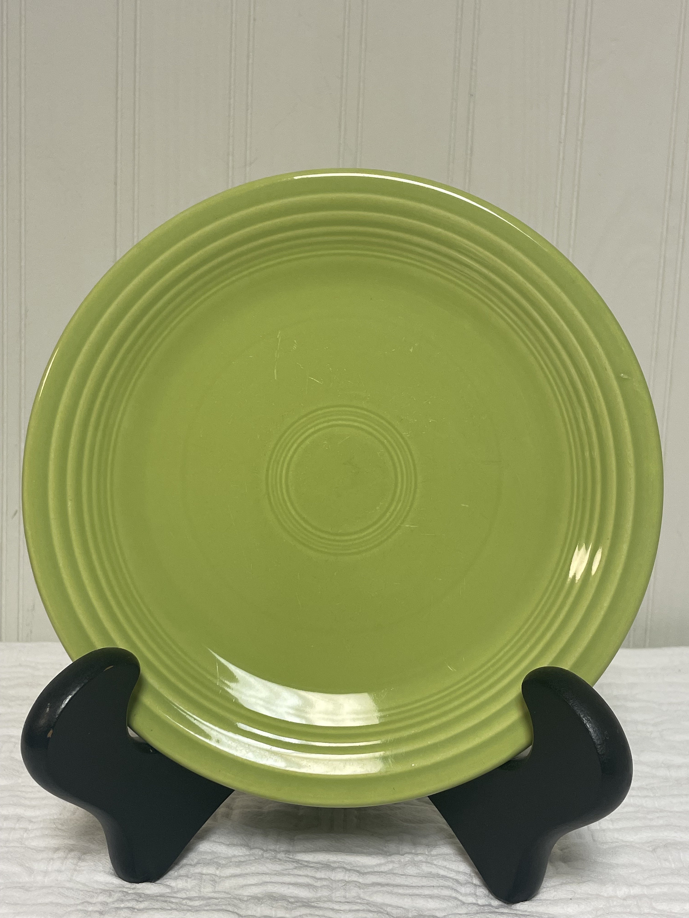 Vintage Fiestaware 7” Salad Plate Chartreuse Green Fiesta Vintage Fiestaware 7” Salad Plate Chartreuse Green Fiesta