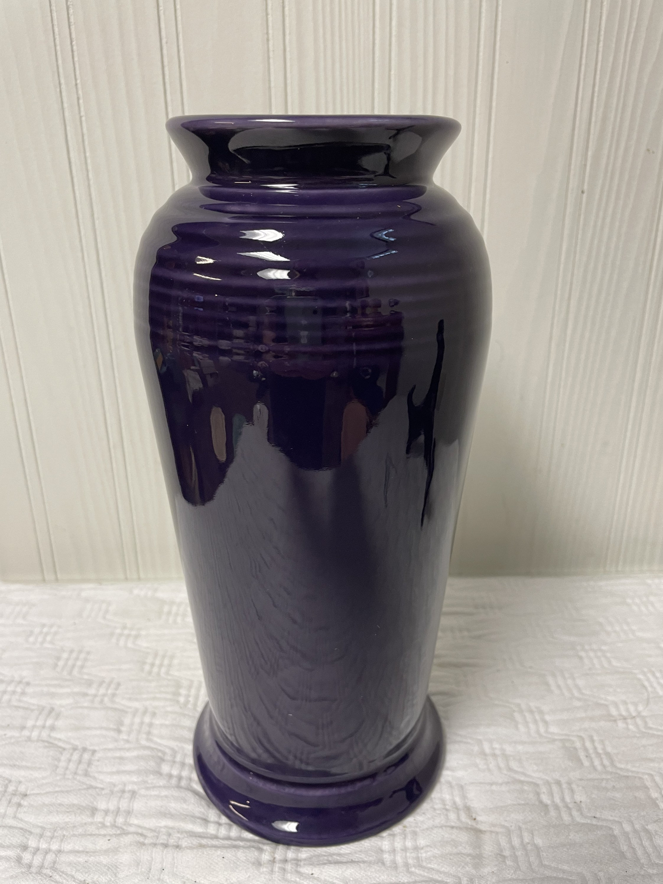 Dark Purple Vase - Etsy